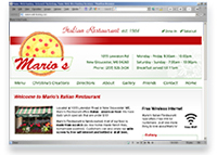 Mario's Italian Restaurant - New Gloucester Maine